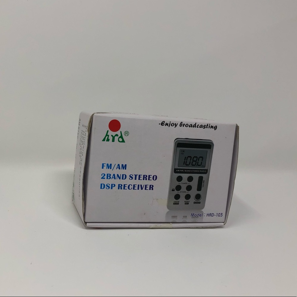 FM/AM 2 band stereo dsb receiver